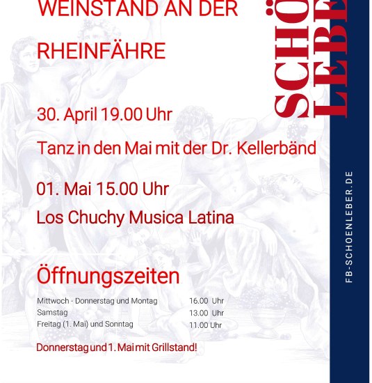 Plakat Fähre 2026 April-Mai | © Schönleber Plakat Fähre 2026 April-Mai | © Schönleber